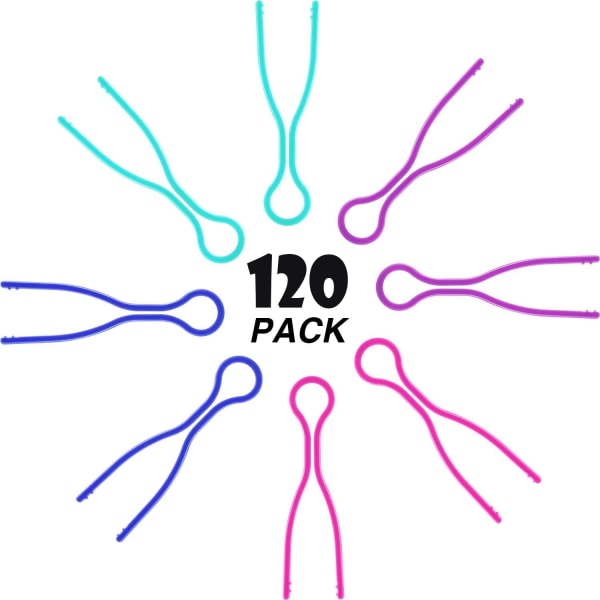 120-pack Trådrullhållare för symaskin - 30 x 4 färger
