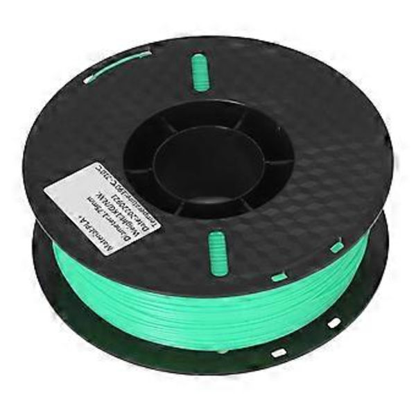 PLA 1,75 mm filament, hög precision, rökfri, 3D-skrivarfilament, utskriftsförbrukningsartiklar, 1 kg, grön ( )