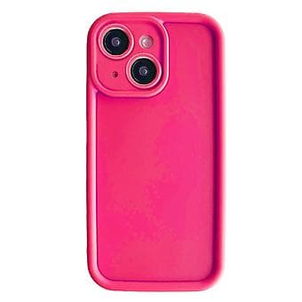 Fint Hål Stötsäkert Ram Frostat TPU Telefonfodral för iPhone 11 Pro Max Rose Red