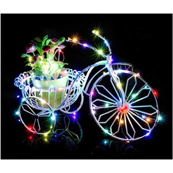 (Multicolori RGB, 50 Led 5 Metri)，LED-sträng med USB 5V koppar w
