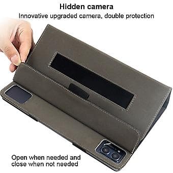 Foldbart Tablet Cover i Læder til TCL NxtPaper 12 pro