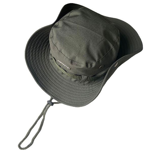Western cowboyhatt Hatt med bred brätte Justerbar sträng mångsidig hatt