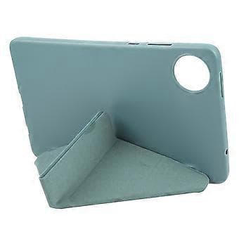 Deformations Læder Etui Til Xiaomi Redmi Pad SE 8.7 Deep Green