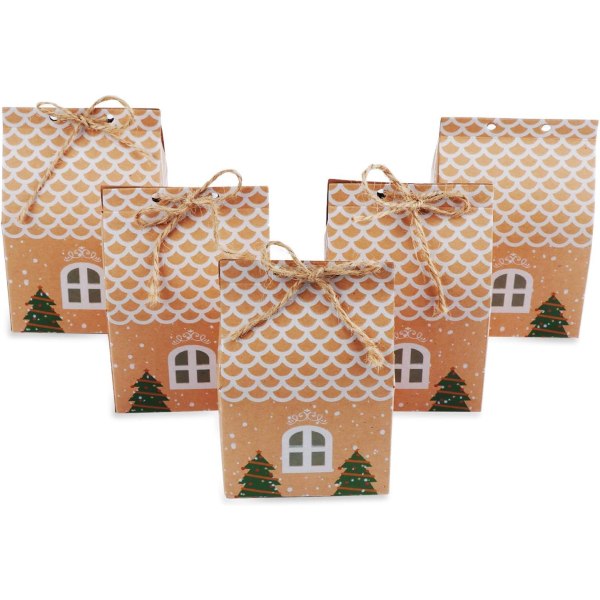 Julfest presentförpackningar, julkraftpapper godisaskar, kap