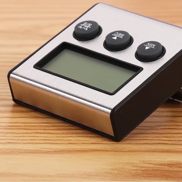 Mini digital timer, 24-timers format, nedtælling og stopur, medicinsk