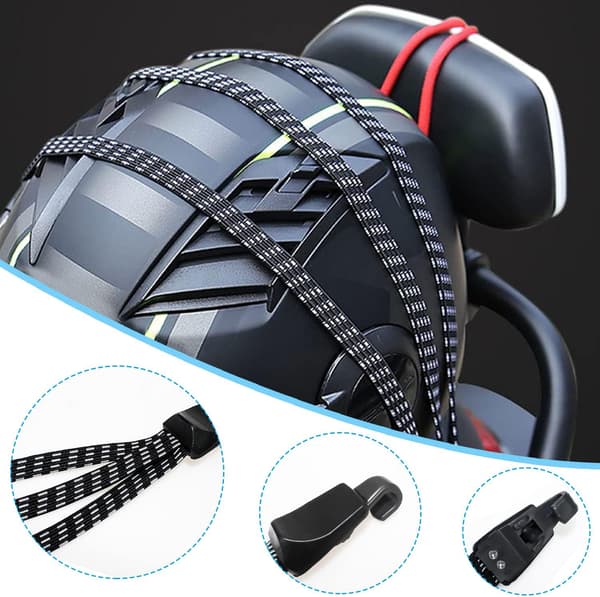 Bagagestrop Elastisk Bungee Strammer 3 stk. Bagagestrop Elastisk
