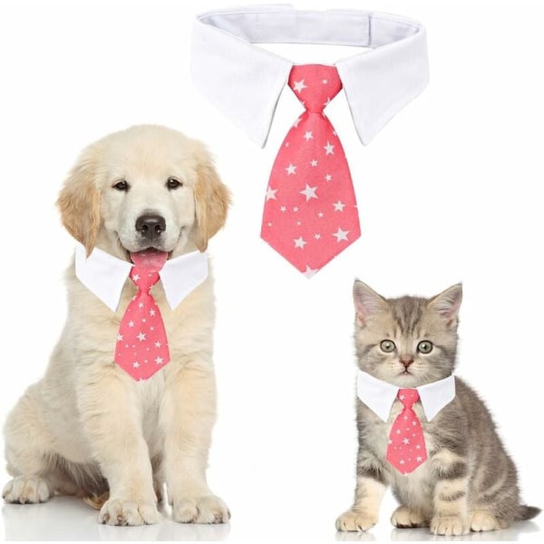 1 st Hundkatt Slips Justerbar Husdjur Katt Halsband Slips för Små Hundar Valp