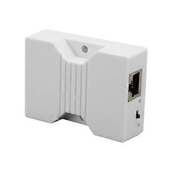 PoE-förlängare 10/100M RJ45-portar 656ft räckvidd Plug and Paly Kompakt Ethernet-repeater för säkerhetssystem IP-kamera ( )