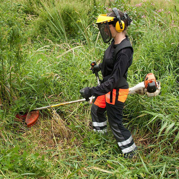 One-For-All tre-tandad gräsklipparblad för Stihl, Husqvarna, M