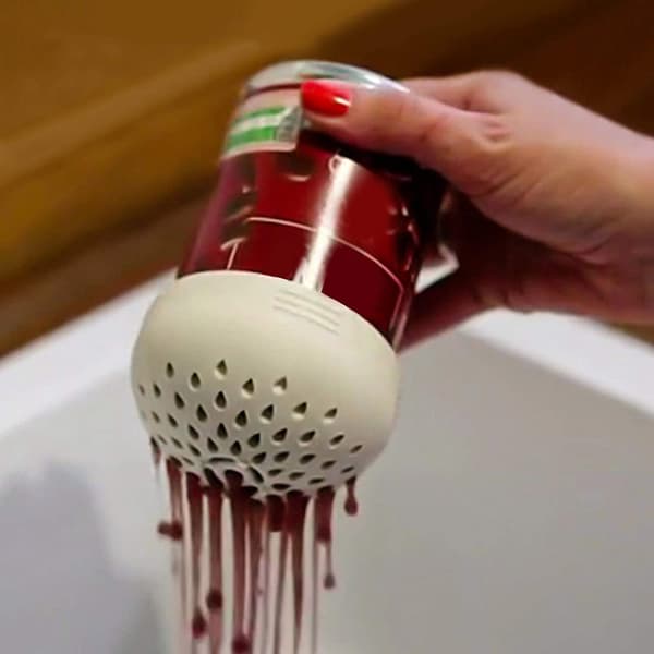 3-delt ministrainer, multifunksjonell silikonboksfilter miniboks