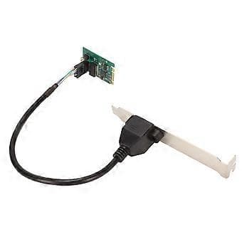 M.2 B M Server NIC Single Port Gigabit Internet Adapter 2.5G Plug and Play RJ45 Server Netværkskort til Windows 10 32 64bit ( )
