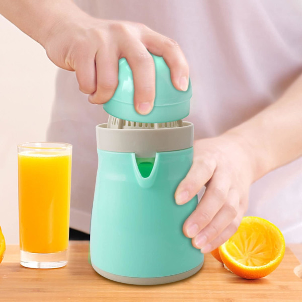 Manuell citrusjuicer, 450 ml citronpressare för dubbla ändamål Manuell Fr