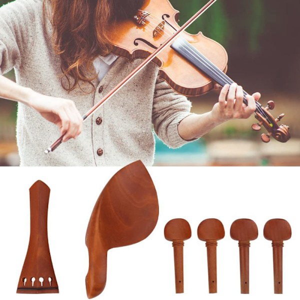 12 delar 4/4 violin stämningssträngaxel, svansnagel, svanstillbehör, pianistverktygssats, violintillbehör