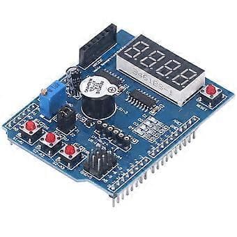 XD?203 MCU Multifunktionelt udvidelseskort 4-cifret digitalt display udviklingsmodul ( )