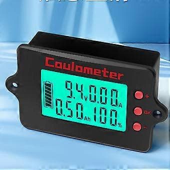 LCD Digital Ström Spänning Effekt Energimätare Multimeter Amperemeter Voltmeter Lämplig för Ingenjörer med Hög Noggrannhet 0.5m data cable