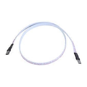 Typ C till Typ C Kabel Hane Silikon Platt Kabel Stöder 2A Laddning 480Mbps Dataöverföringskabel för Telefonkameror 1m