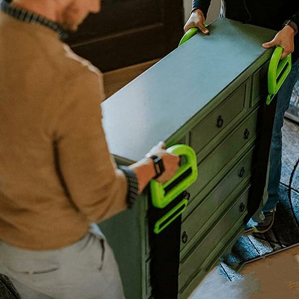 Flyttestropper, sæt med 2 løftestropper til møbelkasser madrasser