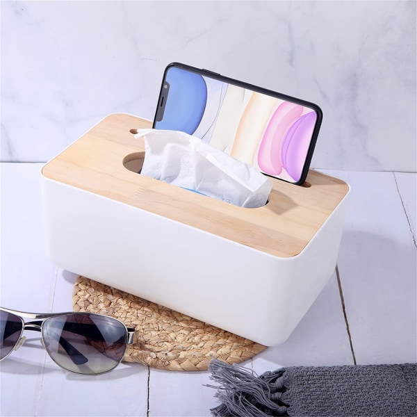 Tissue Box Rektangulär Tissue Box Praktisk Kosmetisk Tissue Dispe