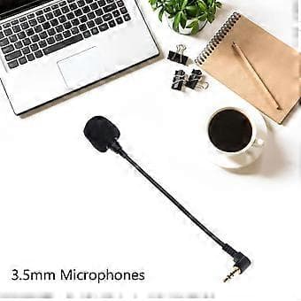 Notesbog Dedikeret Twist Rod Mikrofoner Tablet Computer 3.5mm Mini Mikrofoner til Laptops og Tablets