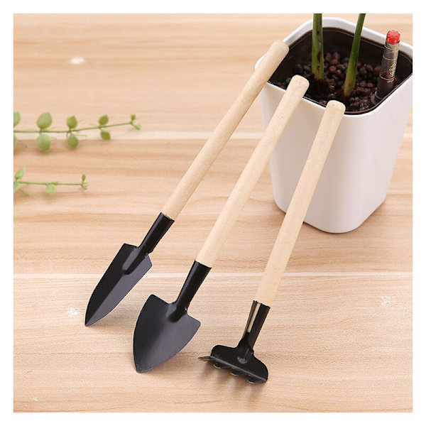 Beach Shovel Sets Blomma Grönsaksplantering Tillbehör Mini Gar