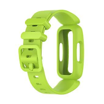 Silikoninen ranneke Fitbit Inspire 2 -kelloon Lime Green