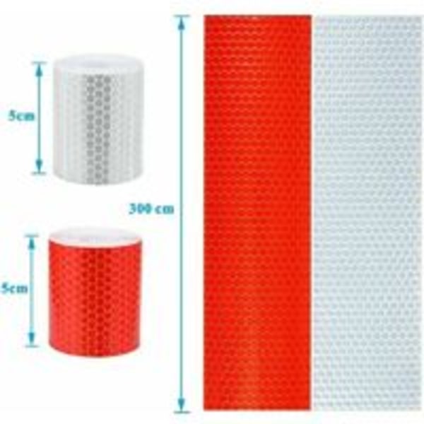 Reflextejp, 2 st. 5cm × 3 meter reflextejp Självannons