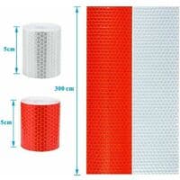 Reflextejp, 2 stycken. 5cm × 3 Meter Självhäftande Reflextejp