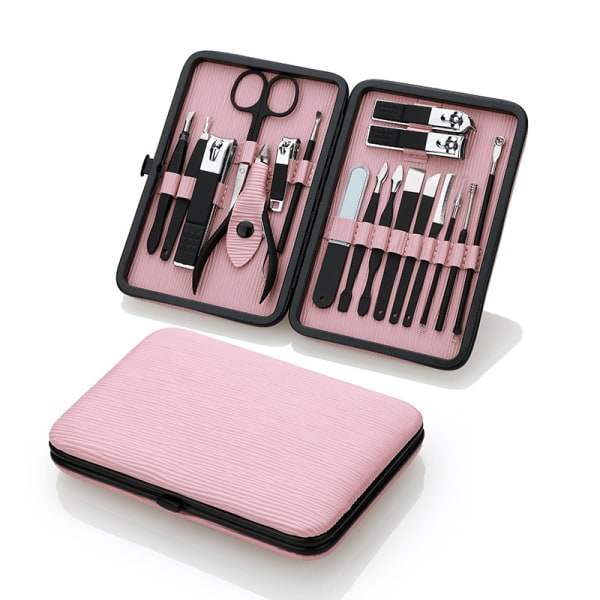 Manikyr Pedikyr Kit - Professionell Nagelklippare Nagelbandsklippare