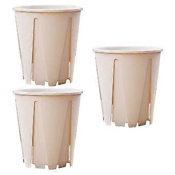 Rotkontroll Växtkrukor Blomplanteringskrukor Trädgårdsdränering 3-pack