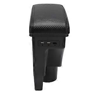 Midtkonsoll armleneboks 3 USB-porter lindrer armtretthet erstatning for Hyundai Getz