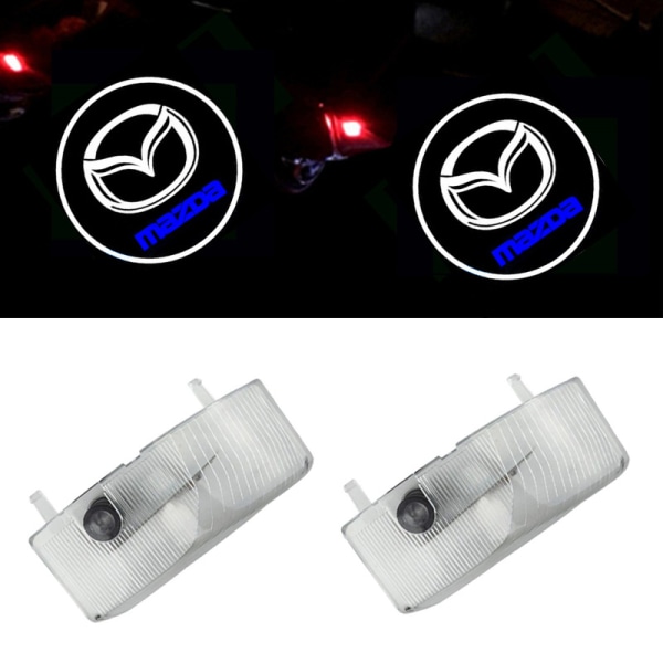 Två stycken för Mazda mazad välkomst Ljus 04 - 15 dörr radialproj