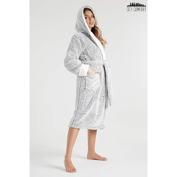 Dam Fleece morgonrock D（L）