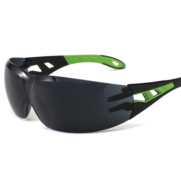 1 PC (svart) Skyddsglasögon, PC-lins, EN 166-standarder, Anti-f