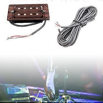 3-ledare Skärmad Gitarr Pickup Ledningstråd Gitarrkrets Kopplingstråd Gitarr Humbuckers Pickup Kabel Lätt att Använda