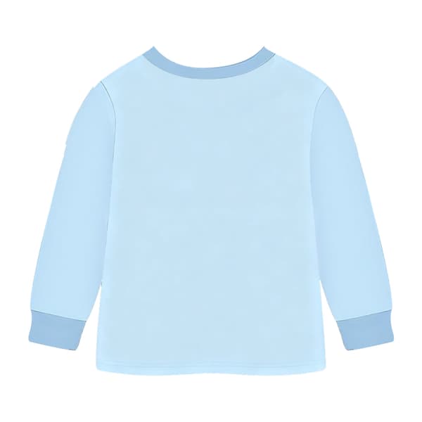 K-Pop Devil Hunter Pyjamassæt, Børne Hjemme Tegneserie Printede Pyjamas, Egnet til Sovning og Afslappet Brug Blue 150cm