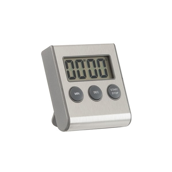 Digital timer rostfritt stål rostfritt stål (6,5 x 1,6 x 7 cm)