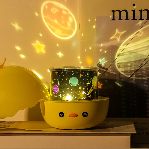 Star Projector Light, 3 i 1 högtalare Led Music Night Light för K