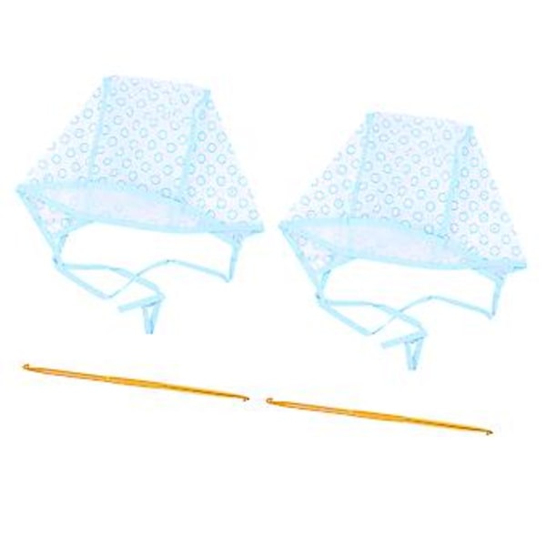 2 Set Färgningssatser för Hår Färgningshatt Hår Färg Högdagskapsel Högdagsfärgningshatt Hår Frostinghatt Engångshatt