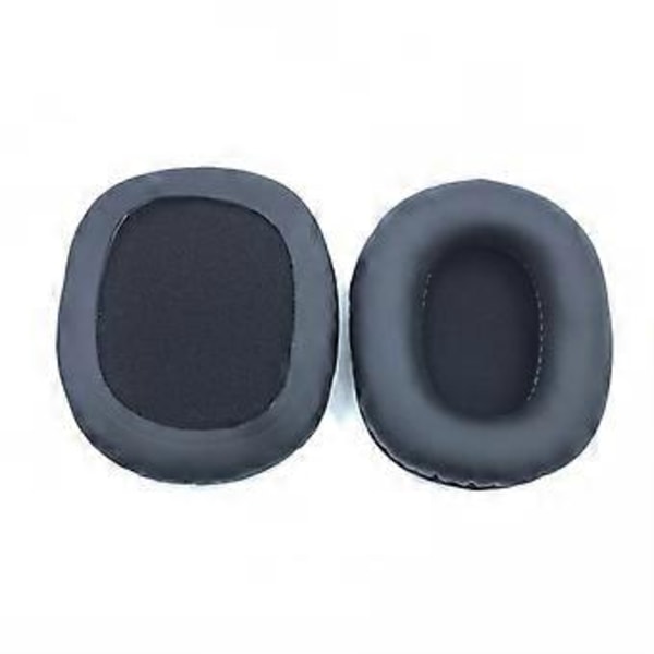 Øreputer i skinnskum, putetrekk for ATH SX1a PRO5 M10 M20 M30 M50X M50s ATH-M40X Arctis 3 5 7 Hodetelefoner - Svart Black