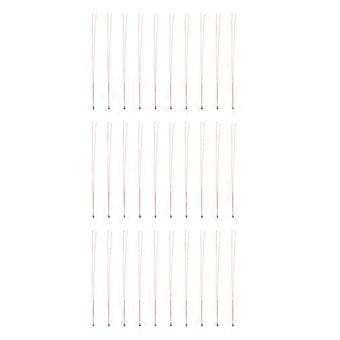 30 stk. Termistor NTC Glasforseglet Enkeltendet Termisk Modstand til 3D Printer Termometer MF51-104F-B4200-L65 100K 4200 ( )