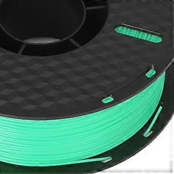 PLA 1,75 mm filament, hög precision, rökfri, 3D-skrivarfilament, utskriftsförbrukningsartiklar, 1 kg, grön ( )