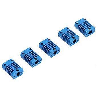 5 stk. 3D-printer køleplade radiator aluminiumslegering spredningsblok ekstruder MK10 E3DV6 ( )