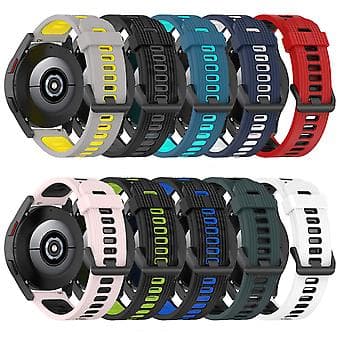 20 mm silikoniranneke Garmin Venu 2 Plus -kelloon