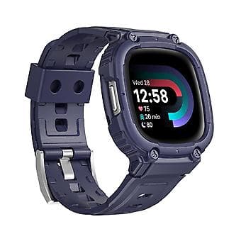 TPU Urrem til Fitbit Versa 4 / 3 / Sense 2 / Sense 1 Midnight Blue