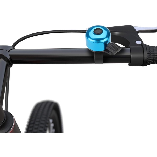 Cykelklocka Aluminium, Lila och Blå