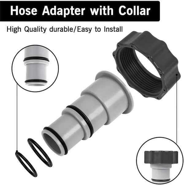 Uima-allaletkun sovitin A, 2 kpl Uima-allas sovitin A, Vaihto