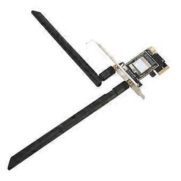 PCIe-nätverksadapter RTL8822CE 2.4G 5G Dual Band 1200Mbps Bluetooth 5.0 PCIEx1 Desktop Wireless Network Card ( )