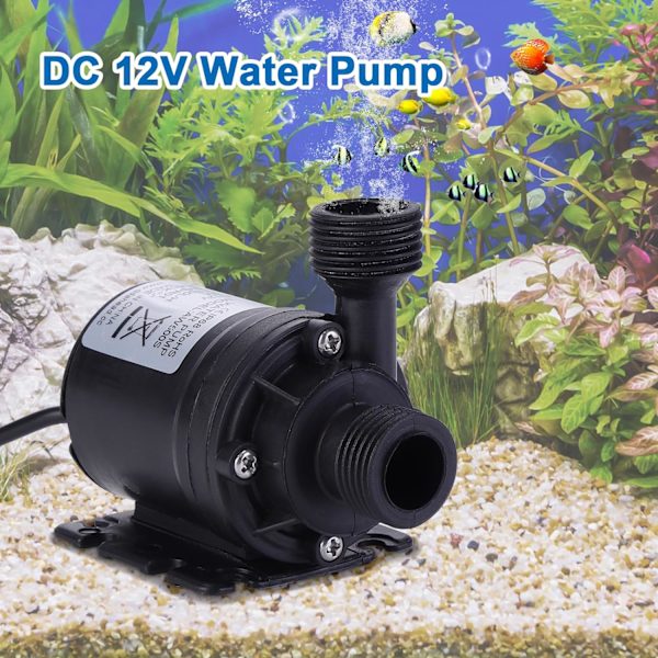 800L/T 5M Senkbar Vannpumpe DC 12V Amfibisk Pumpe for Dam
