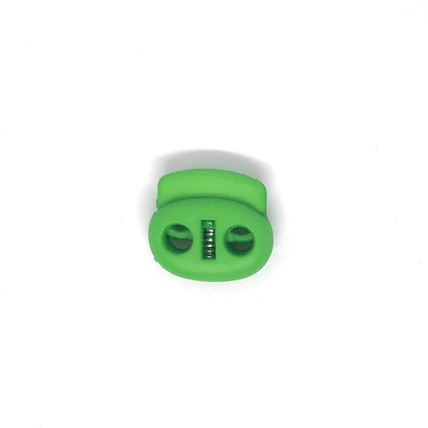 20 st (grön) Sladdstoppare, 2 hål, 20 x 18 mm, hål 4 x 4 mm, Ide