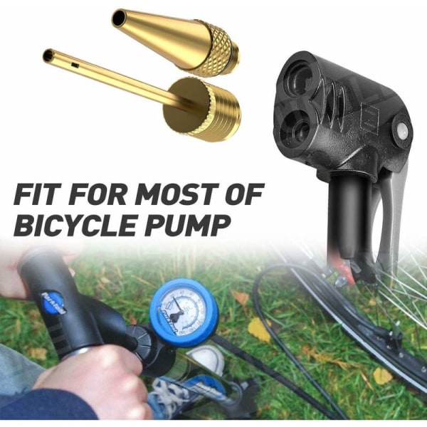 Pure Copper Cykelpump Adapter för Cykelventil - Inga luftläckor